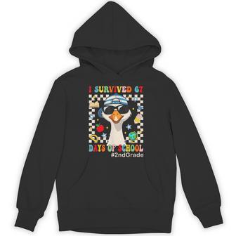 I Survived 67 Days Of School Goose Boys 2nd Grade Unisex Hoodie | Mazezy
