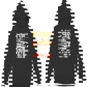 Sushi Lover Sushi Japanese Cuisine Tank Top Unisex Hoodie | Mazezy