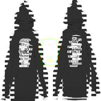 Sweet Relish DIY Halloween Costume Condiment Yellow Mustard Unisex Hoodie | Mazezy