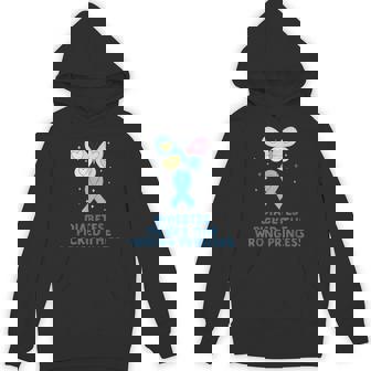 T1D Diabetes Warrior Butterfly Princess Diabetes Awareness Unisex Hoodie | Mazezy