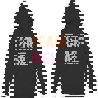 Team Mel 名前 パーカー - Kawaiitshirt