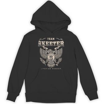 Team Skeeter Lifetime Member Skeeter Name Hoodie - Thegiftio UK