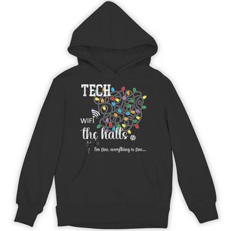 Technology Teacher Christmas Information Teacher STEM STEAM Tank Top Unisex Hoodie | Mazezy