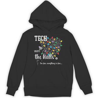 Technology Teacher Christmas Information Teacher STEM STEAM Unisex Hoodie | Mazezy