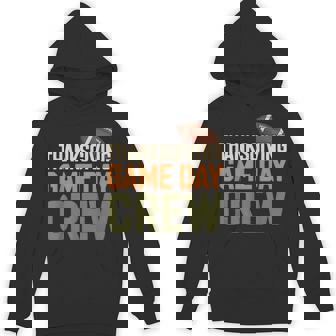 Thanksgiving Game Day Crew Football & Family Unisex Hoodie | Mazezy