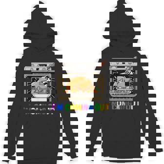 Thanksgiving Turkey Coming Out Humor Gay Unisex Hoodie | Mazezy