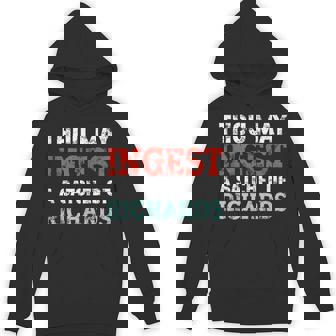 Thou May Ingest a Satchel Of Richards Tank Top Unisex Hoodie | Mazezy