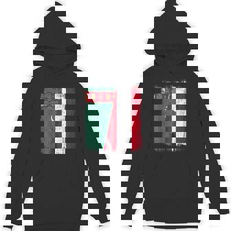 Turkmenistan Austria Half Flag Turkmen Austrian Heritage Unisex Hoodie | Mazezy