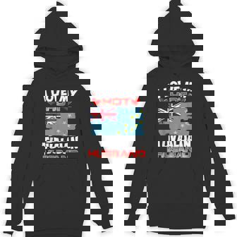 Tuvalu I Love My Hot Tuvaluan Husband Unisex Hoodie | Mazezy