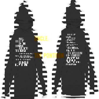 Uncle The Man Myth Pontoon Captain Boating Sailing Men Tank Top Unisex Hoodie | Mazezy