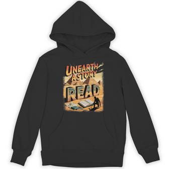 Unearth A Story Read Summer Reading 2026 Hoodie - Thegiftio UK