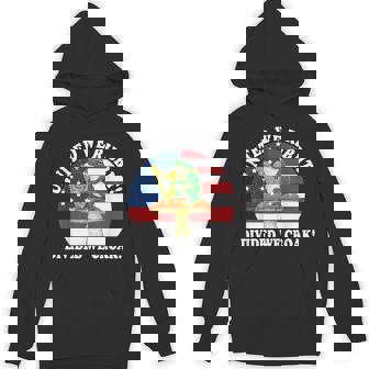 United We Ribbit Croak Frog Punny Hoodie | Seseable FR