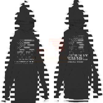 Veterans Day Honoring All Who Served Patriotic Flag Soldier Hoodie | Mazezy