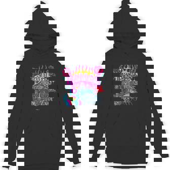 Vibrant Dallas Retro Tattoo Art City Unisex Hoodie | Mazezy
