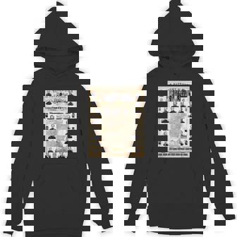 Vintage American Civil War Union Generals & Map 1863 Unisex Hoodie | Mazezy