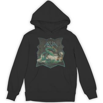 Vintage Asia Dragon Water 80S Music Retro Rock 1982 Hoodie - Thegiftio UK