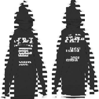 Vintage Atlanta Georgia Ga Est 1837 Souvenir Hoodie - Thegiftio