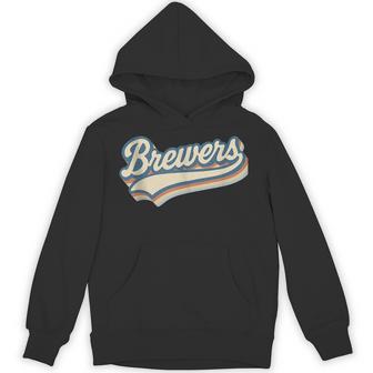 Graphic Vintage Retro Brewers Last Name Lover Throwback Hoodie - Thegiftio UK