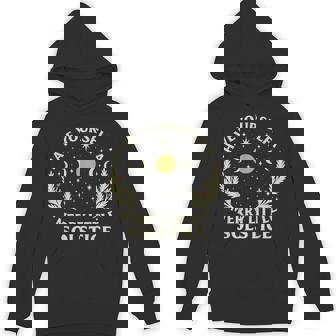 Vintage Have Yourself A Merry Little-Solstice Winter Holiday Hoodie - Monsterry