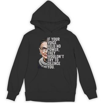 If Your Voice Held No Power They Wouldn't Try To Silence You Hoodie | Mazezy