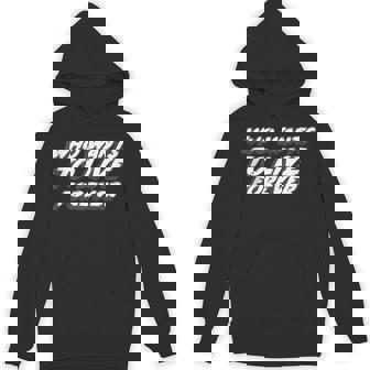 Who Wants To Live Forever 1980's Music Song Quote Tank Top Unisex Hoodie | Mazezy