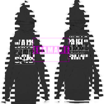 Warning Edamame Squad Quotes Japanese Food Soybean Unisex Hoodie | Mazezy