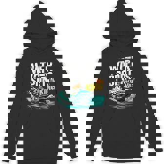 Water Sports King Wave Rider Ocean Adventure Power Tank Top Unisex Hoodie | Mazezy