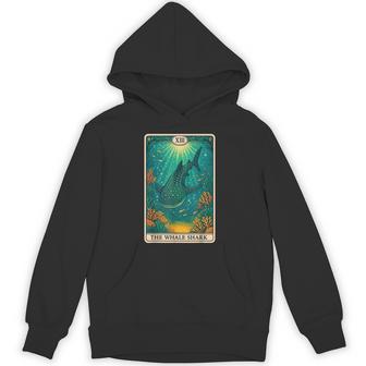 The Whale Shark Tarot Card Unisex Hoodie | Mazezy