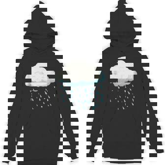 White Clouds Rain Drop Costume Christmas Halloween Hoodie | Seseable CA