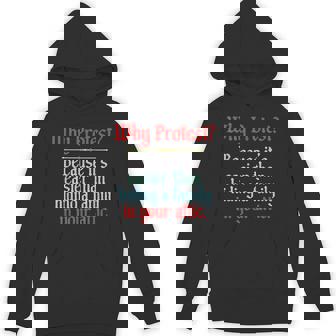 Why Protest Because It's Easier Than Hiding A Family In Your Hoodie - Monsterry