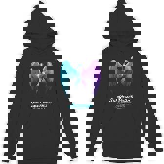 Wings For Suicide Prevention Awareness Mental Health Support Tank Top Unisex Hoodie | Mazezy