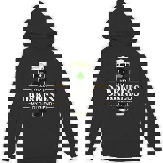 Women's Hello Darkness My Old Friend Vitamin G Quote Hoodie | Seseable CA