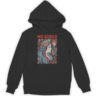 Women's Retro No King Hoodie | Seseable UK