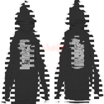 Can Of Worms Jokes Sarcastic Unisex Hoodie | Mazezy