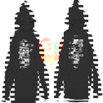 Xmas Santa Says Six Seven Bruh 67 Meme Christmas Hoodie | Mazezy