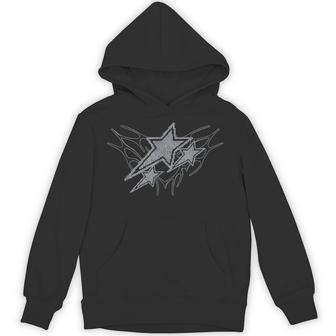 Y2k Stars 2000S Tattoo Vintage Grunge Graphic Hoodie - Thegiftio