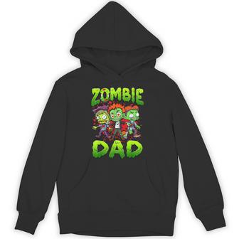 Zombie Dad Halloween Costume Family Matching Hoodie - Thegiftio UK