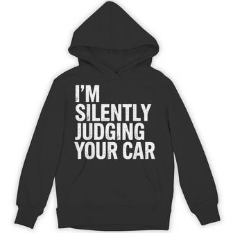 あなたの車を黙って判断してる面白いドライバーの名言 パーカー - Kawaiitshirt