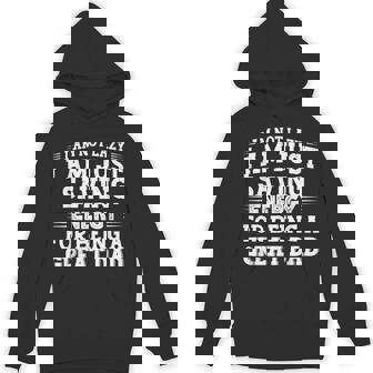 おかしな父の日「I Am Not Lazy I Am Justaving Energy」 パーカー - Kawaiitshirt