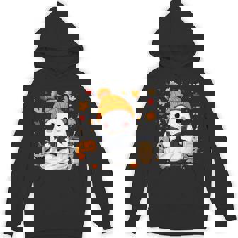 おばけ読書本 紅葉 ハロウィン ゴーストコーヒー パーカー - Kawaiitshirt