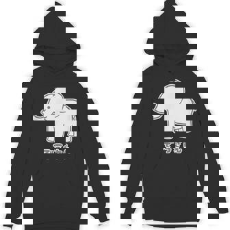 ぞうさん 象（Aタイプ）シンプル【どうぶつフレンズ】動物 イラスト かわいい デザイン パーカー - Kawaiitshirt