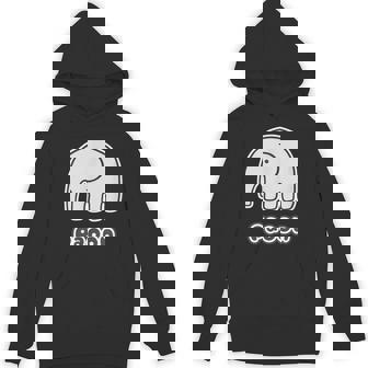 ぞうさん【Paoon パオーン】象（丸耳）シンプル【どうぶつフレンズ】ゆる かわいい 動物 キャラクター パーカー - Kawaiitshirt