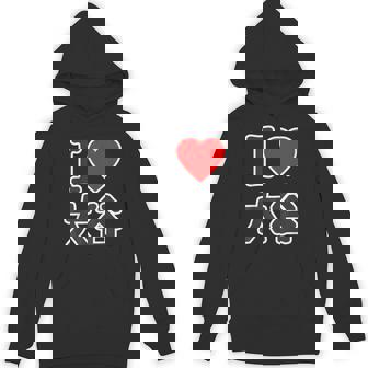 アイラブ・大谷（I Love ハート）ビッグ Big ファン グッズ 面白 パーカー - Kawaiitshirt