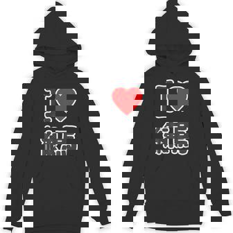 アイラブ・練馬（I Love ハート）練馬区 ビッグ 大きな文字【23区】ジモtティ 地元愛 面白い パーカー - Kawaiitshirt