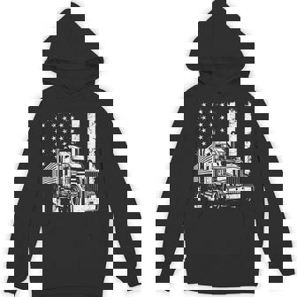 アメリカントラック フラッグusaアメリカトラッカー パーカー - Kawaiitshirt