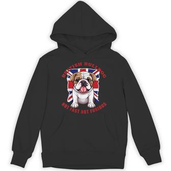 イングリッシュブリティッシュブルドッグ ユニオンジャックフラッグ ドッグオーナー パーカー - Kawaiitshirt