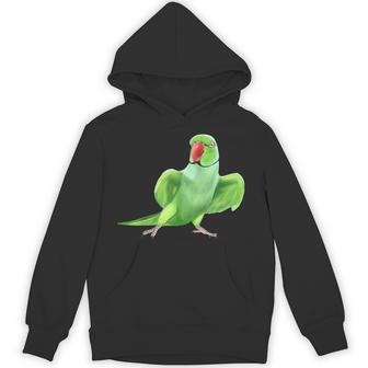 インドのワカケホンセイオウムの鳥 パーカー - Kawaiitshirt
