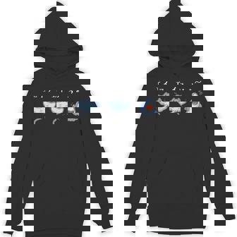 エイッエイッうぉ おもしろ 魚 ジョーク 海 シンプル パロディ 応援 エール 水族館 だじゃれ 長袖tシャツ パーカー - Kawaiitshirt