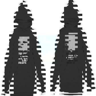 エイリアンufoアパレル「I Want To Believe」 パーカー - Kawaiitshirt