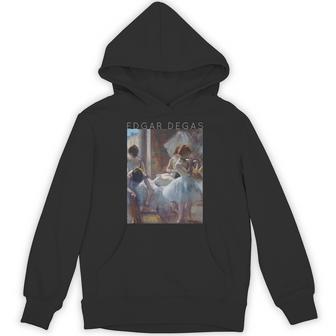 エドガー・ドガのアーティストとバレエフラットダンサー パーカー - Kawaiitshirt